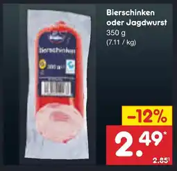 Netto Marken-Discount Bierschinken oder jagdwurst Angebot