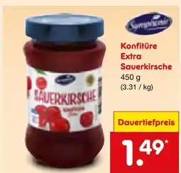 Netto Marken-Discount Konfitüre extra sauerkirsche Angebot