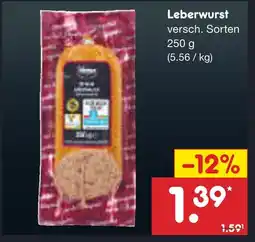 Netto Marken-Discount Leberwurst Angebot