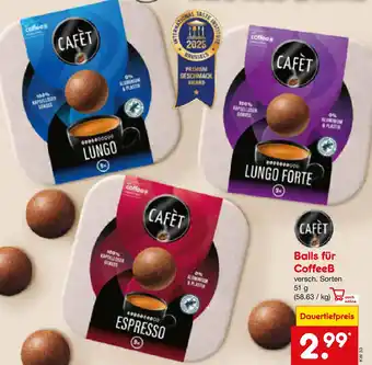 Netto Marken-Discount Cafèt balls für coffeeb Angebot