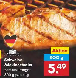 Netto Marken-Discount Gut ponholz schweine-minutensteaks Angebot