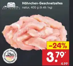 Netto Marken-Discount Gut ponholz hähnchen-geschnetzeltes Angebot