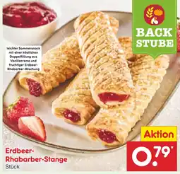 Netto Marken-Discount Backstube erdbeer-rhabarber-stange Angebot