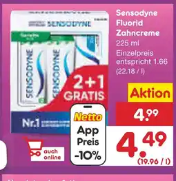 Netto Marken-Discount Sensodyne fluorid zahncreme Angebot