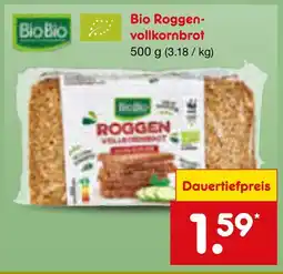 Netto Marken-Discount Biobio bio roggenvollkornbrot Angebot