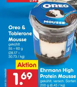 Netto Marken-Discount Oreo oreo & toblerone mousse Angebot