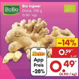 Netto Marken-Discount Biobio bio ingwer Angebot