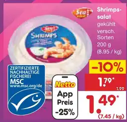 Netto Marken-Discount Star shrimps-salat Angebot