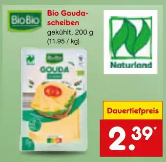 Netto Marken-Discount Biobio bio gouda-scheiben Angebot