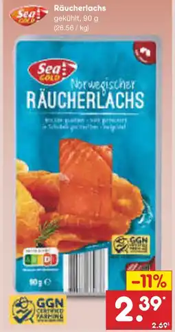 Netto Marken-Discount Sea gold räucherlachs Angebot