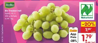 Netto Marken-Discount Biobio bio trauben hell Angebot