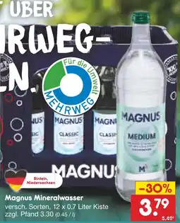 Netto Marken-Discount Magnus mineralwasser Angebot