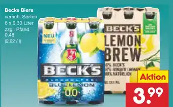 Netto Marken-Discount Beck's biere Angebot
