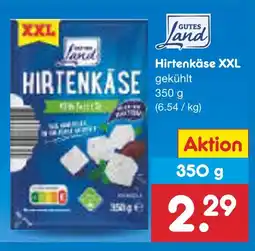 Netto Marken-Discount Gutes land hirtenkäse xxl Angebot