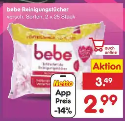 Netto Marken-Discount Bebe reinigungstücher Angebot