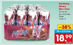Netto Marken-Discount Karlsberg mixery bier+cola Angebot
