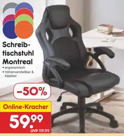 Netto Marken-Discount Schreibtischstuhl montreal Angebot