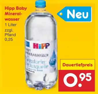 Netto Marken-Discount Hipp baby mineralwasser Angebot