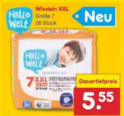 Netto Marken-Discount Hallo welt windeln xxl Angebot