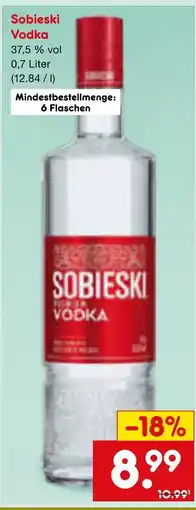 Netto Marken-Discount Sobieski vodka Angebot
