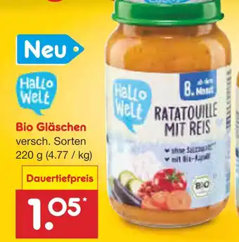 Netto Marken-Discount Hallo welt bio gläschen ratatouille mit reis Angebot
