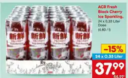Netto Marken-Discount Acr fresh black cherry ice sparkling Angebot