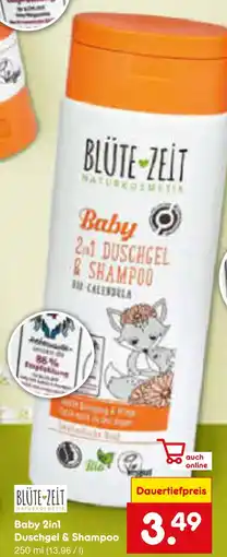Netto Marken-Discount Blüte zeit baby 2in1 duschgel & shampoo Angebot
