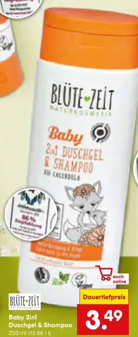 Netto Marken-Discount Blüte zeit baby 2in1 duschgel & shampoo Angebot