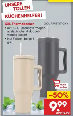 Netto Marken-Discount Gourmetmaxx xxl thermobecher Angebot