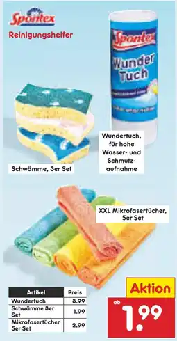 Netto Marken-Discount Spontex wundertuch Angebot