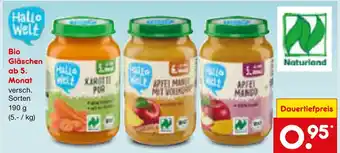 Netto Marken-Discount Hallo welt bio gläschen ab 5. monat Angebot