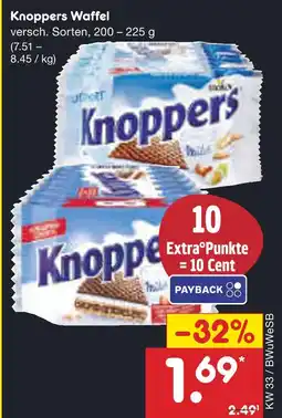 Netto Marken-Discount Knoppers waffel Angebot