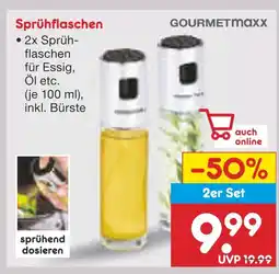 Netto Marken-Discount Gourmetmaxx sprühflaschen Angebot