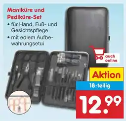 Netto Marken-Discount Maniküre und pediküre-set Angebot