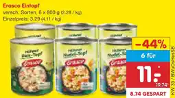Netto Marken-Discount Erasco eintopf Angebot