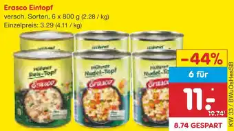 Netto Marken-Discount Erasco eintopf Angebot