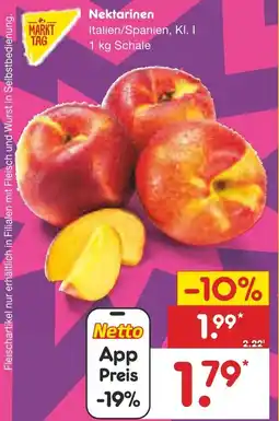 Netto Marken-Discount Nektarinen Angebot