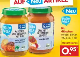 Netto Marken-Discount Hallo welt bio gläschen Angebot