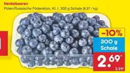 Netto Marken-Discount Heidelbeeren Angebot
