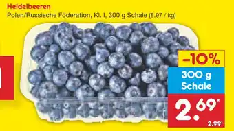 Netto Marken-Discount Heidelbeeren Angebot