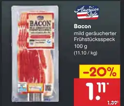 Netto Marken-Discount American style bacon Angebot