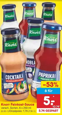 Netto Marken-Discount Knorr feinkost-sauce Angebot