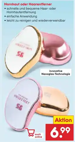 Netto Marken-Discount Hornhaut oder haarentferner Angebot