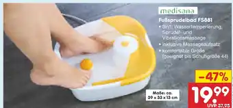 Netto Marken-Discount Medisana fußsprudelbad fs881 Angebot