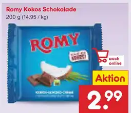 Netto Marken-Discount Romy kokos schokolade Angebot