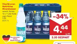 Netto Marken-Discount Vilsa brunnen natürliches mineralwasser Angebot