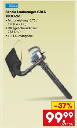 Netto Marken-Discount Güde benzin laubsauger gbls 7500-26.1 Angebot