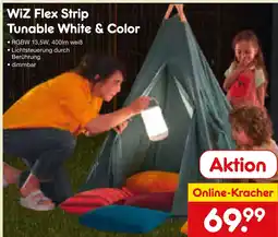 Netto Marken-Discount Wiz flex strip tunable white & color Angebot