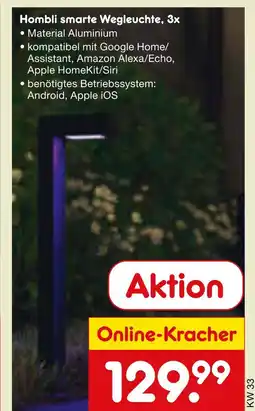 Netto Marken-Discount Hombli smarte wegleuchte Angebot