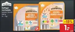 Netto Marken-Discount Hofmaier geflügelmortadella Angebot